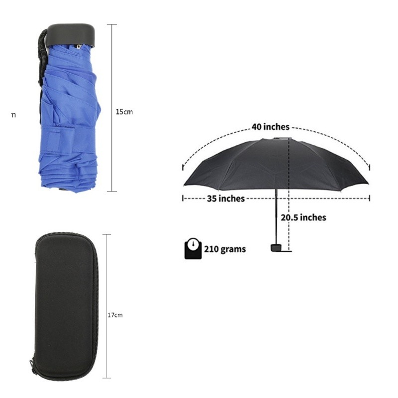 compact travel umbrellas